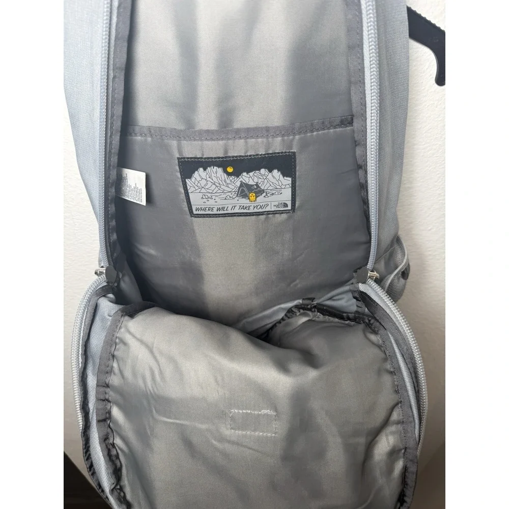 The North Face Connector Flex Vent‎ Gray Backpack Hiking School Commute Travel